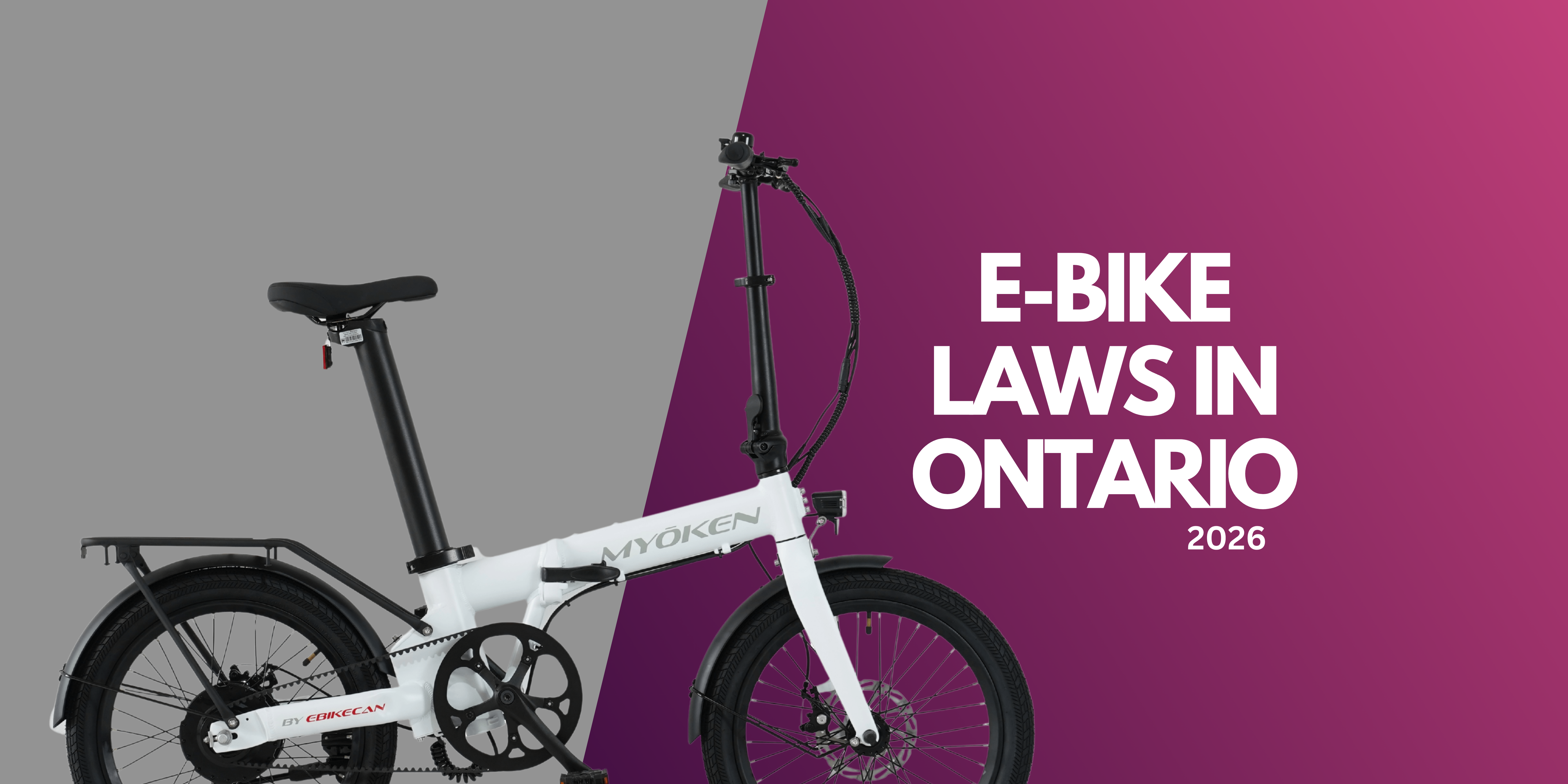 Ontario E-Bike Laws; Everything You Need to Know Before You Ride