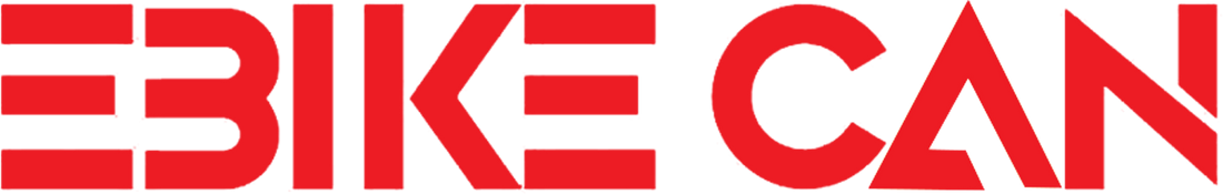 Ebike Can Wordmark Logo Red