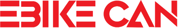 Ebike Can Wordmark Logo Red