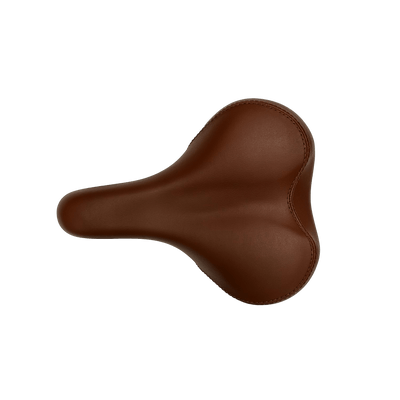 EBIKE CAN parts Tan Velo Plush Leather Saddle
