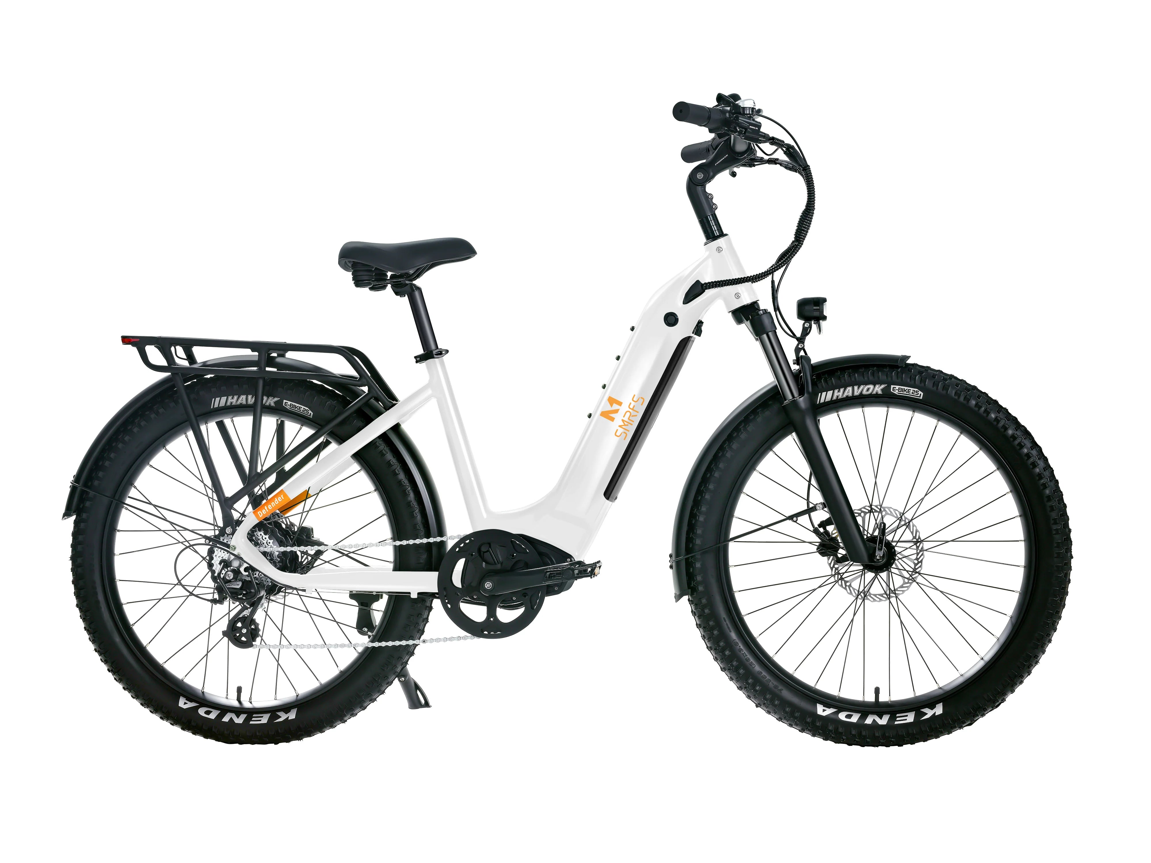 EBIKECAN E-Bike Arctic White Sasquatch SMRFS