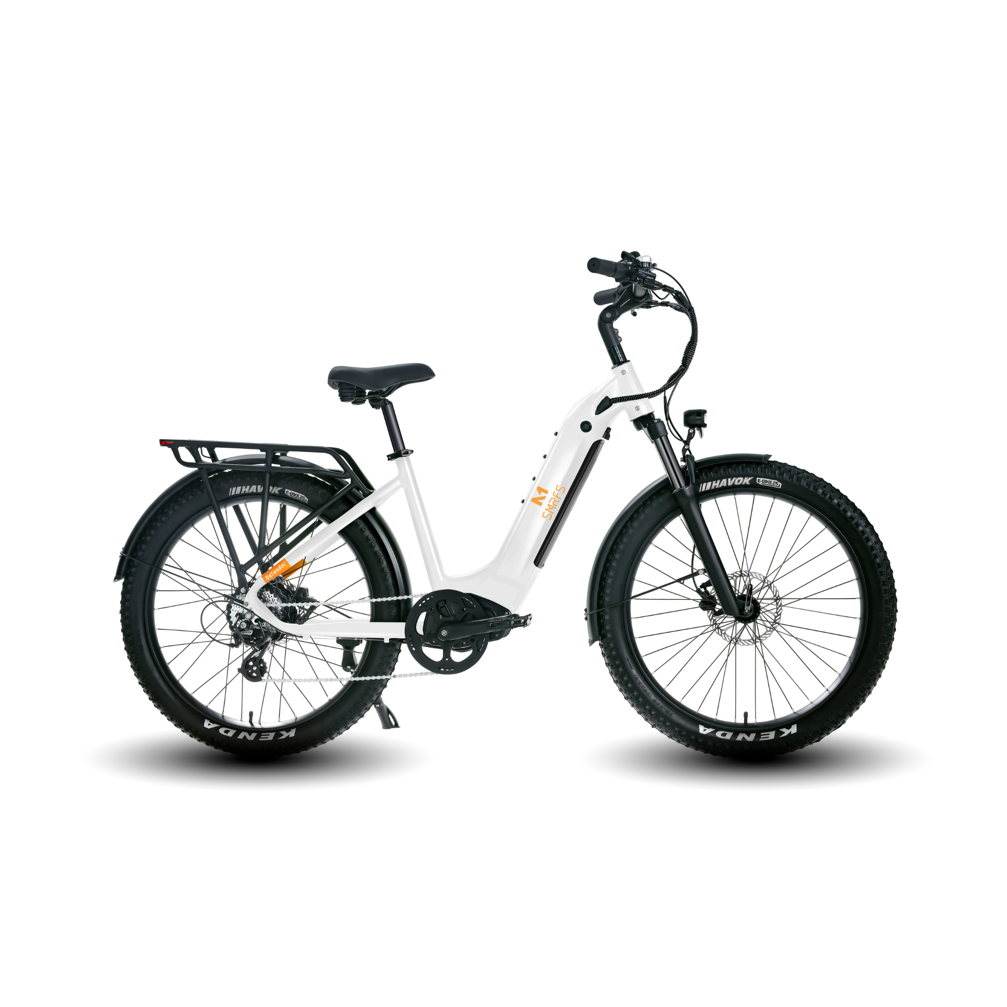 EBIKECAN E-Bike Arctic White Sasquatch SMRFS