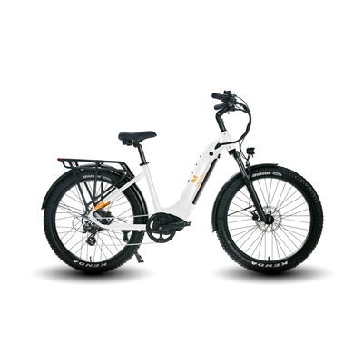 EBIKECAN E-Bike Arctic White Sasquatch SMRFS