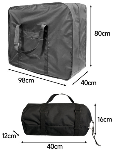 EBIKECAN Folding Bike Carrier/Storage Bag